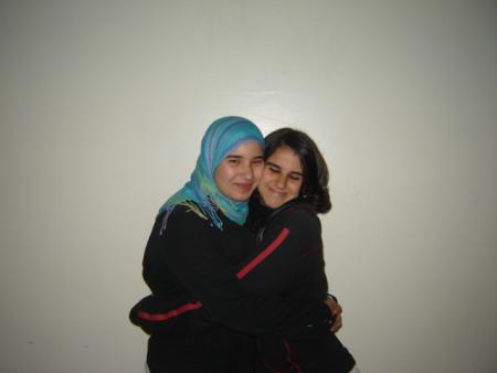 me  and   she
